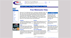 Desktop Screenshot of freewebmasterhelp.com